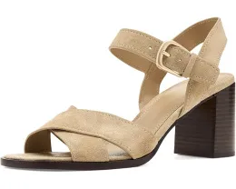 Сандалии Vince Salma Strappy с квадратным носком и устойчивым каблуком