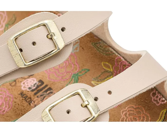 Сандалии Birkenstock Florida с цветочным принтом на стельке