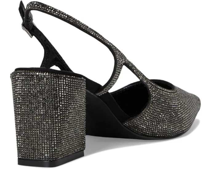 Туфли-лодочки Vince Camuto Sindreea на устойчивом каблуке с ремешком и стразами