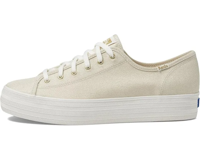 Кроссовки Keds Triple Kick Canvas на платформе с ортолитовой стелькой