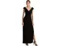 Вечернее платье Jersey off-the-shoulder Lauren Ralph Lauren с поясом