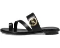 Шлепанцы MICHAEL Michael Kors Vera Flat Thong с амулетом и эластичной вставкой