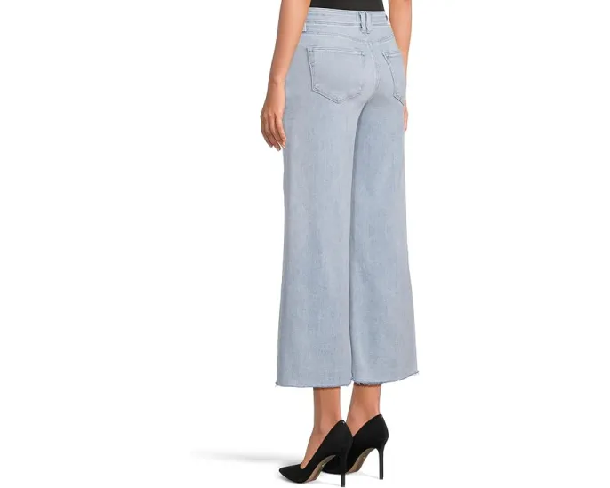 Джинсы Paige Anessa Set с карманами и необработанным краем в цвете Shooting Star