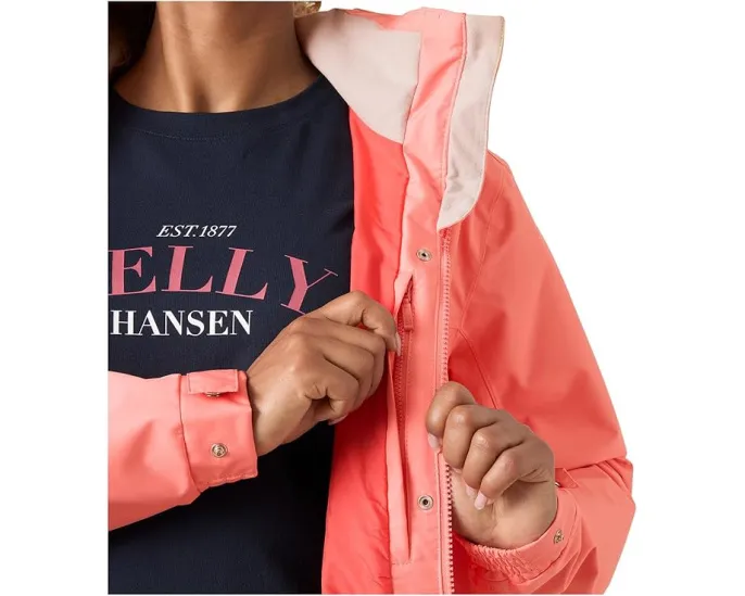 Дождевик Helly Hansen с водоотталкивающей пропиткой DWR и скрытой планкой