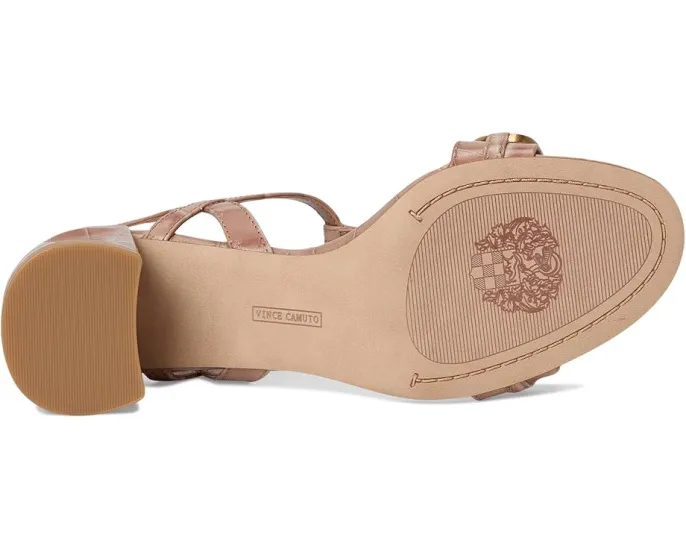 Сандалии Vince Camuto Chirie на платформе с цепью и крокодиловым принтом