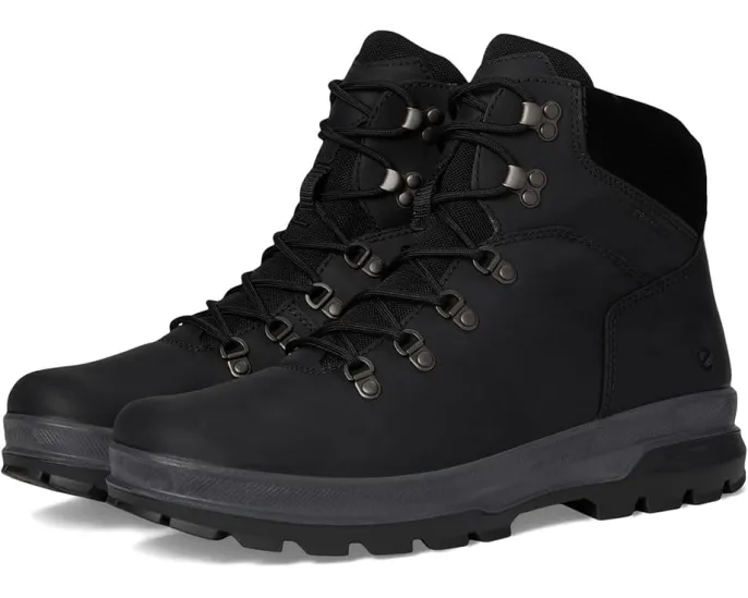 Высокие водонепроницаемые треккинговые ботинки ECCO Sport Rugged Track с круглым носком