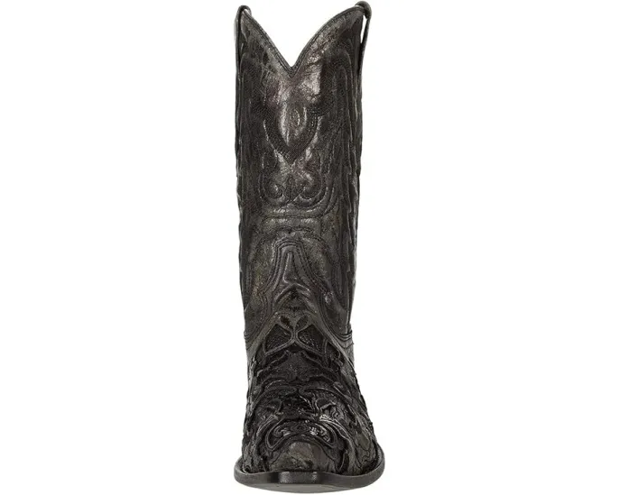 Сапоги A4116 от Corral Boots с зауженным носком и декоративным верхом