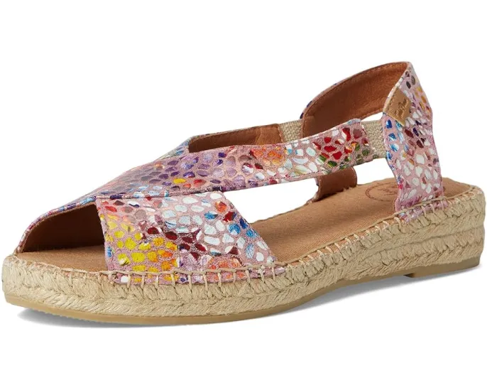 Эспадрильи Toni Pons Elda-Pm с лямками и ремешком на щиколотке