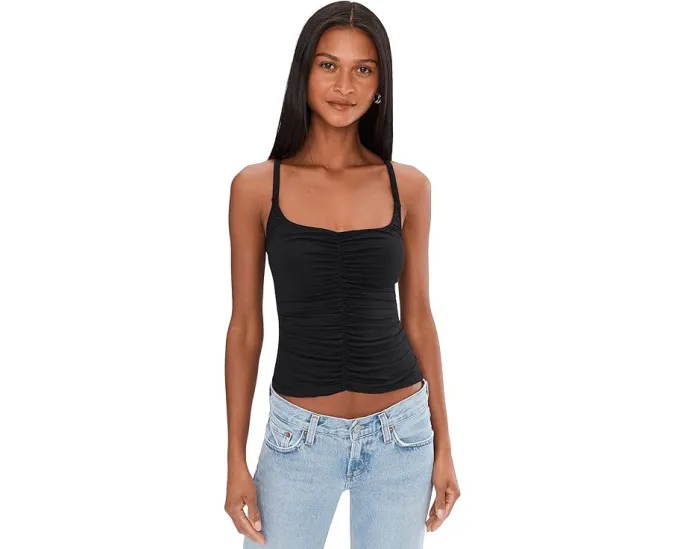 Боди Shimmer Shimmer Cami Soli с запахом на спине и сборкой Free People