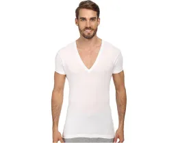 Футболка 2(X)IST Pima Slim Fit Deep V-Neck из пима-хлопка
