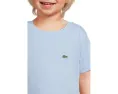 Футболка Lacoste Kids Core с вышитым крокодилом из хлопка