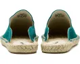 Эспадрильи мюли Suede Smoking из замши с джутовой подошвой Soludos