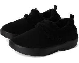 OOFOS OOcoozie Low с технологией OOfoam и воротником из искусственной овчины