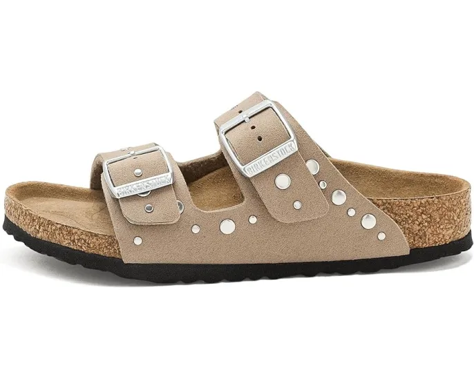 Детские сандалии Birkenstock Kids Arizona Rivets с заклепками и пробковой стелькой