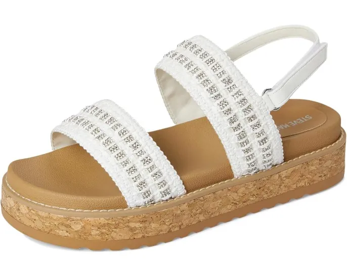 Детские сандалии Steve Madden Kids Buggy на платформе с регулируемым ремешком