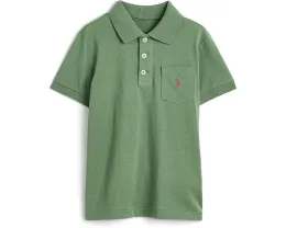 Детское поло Cotton Jersey Pocket Polo Ralph Lauren