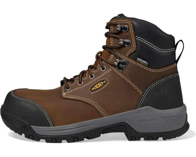 Водонепроницаемые рабочие ботинки KEEN Utility Evanston 6 дюймов (15.24 см) Chelsea с композитным носком
