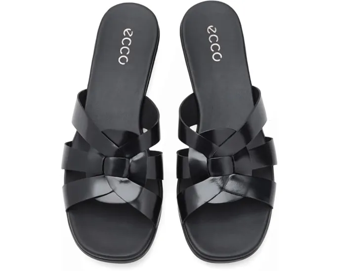 Сандалии ECCO Sculpted Alba 25 Woven с плетеным верхом и каблуком