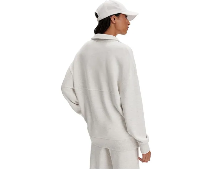 Длинный свитшот Varley Molly с полузастежкой молнией