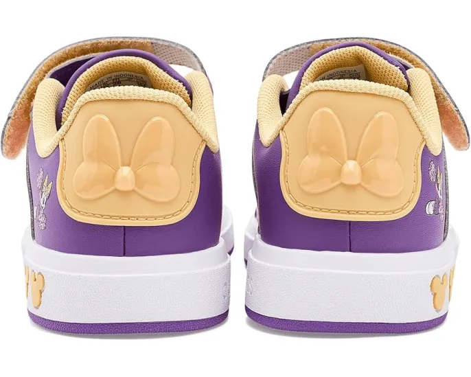 Кроссовки x Disney Minnie Mouse Grand Court на шнуровке-резинке Adidas