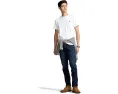 Классическая футболка Polo Ralph Lauren с круглым вырезом и вышитым логотипом