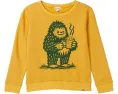 Толстовка Appaman Kids Revel с рисунком Bigfoot и круглым вырезом