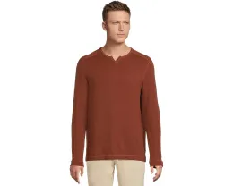 Свитшот Johnston & Murphy Split-neck с текстурной вязкой