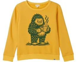 Толстовка Appaman Kids Revel с рисунком Bigfoot и круглым вырезом