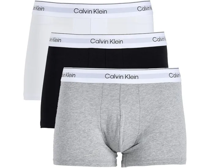 Трусы Calvin Klein Underwear Icon Cotton Stretch 3 шт с контурной поддержкой
