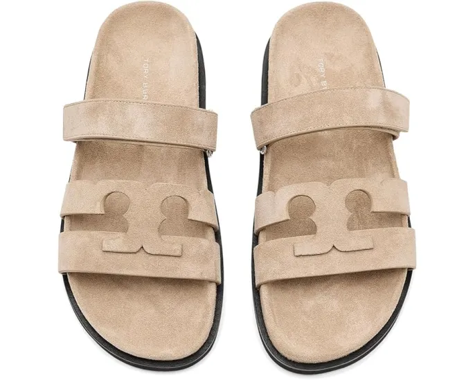 Сандалии Ines Sport Slide с регулируемой застежкой на липучке Tory Burch