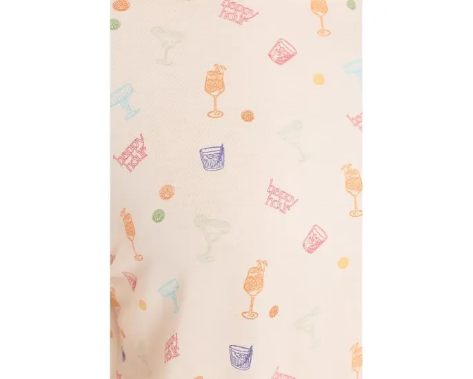 HONEYDEW пижамный комплект из футболки и широких брюк с манжетами