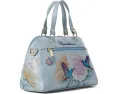 Сумка Anuschka Wide Organizer Satchel 695 с ручной росписью и множеством отделений