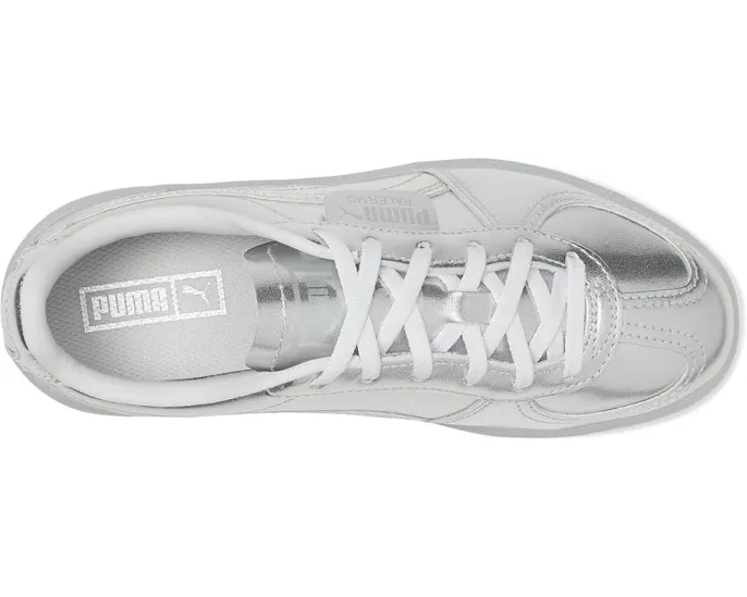 Детские кроссовки Puma Palermo Chrome с Т-образным мыском и контрастными вставками