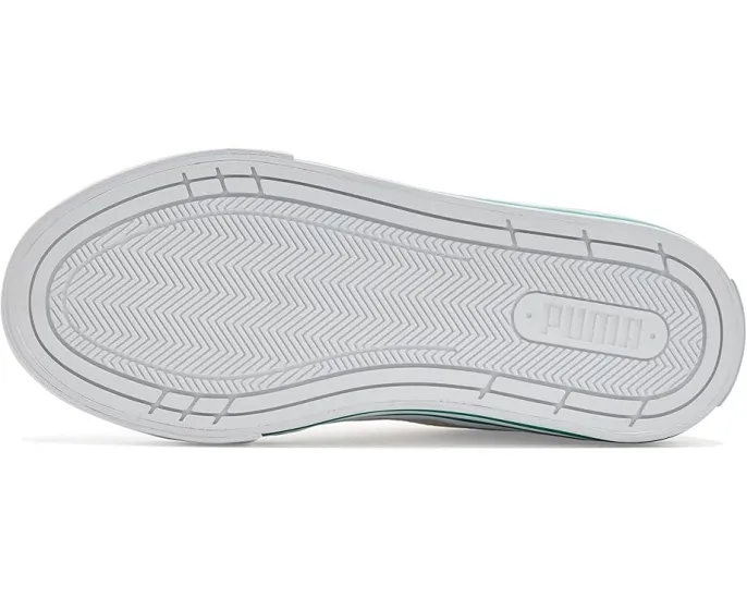 Детские кроссовки Puma Court Classic Vulc с кожаным верхом и вулканизированной подошвой