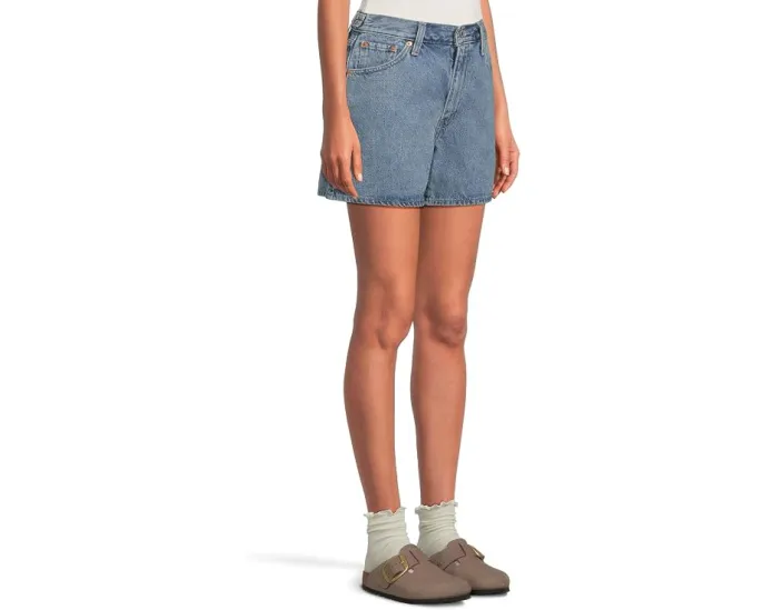 Шорты Cinch Mid-thigh от Levi's Women's с высокой посадкой