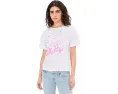 Трикотажный топ Lilly Pulitzer Stella с круглым вырезом и принтом на груди