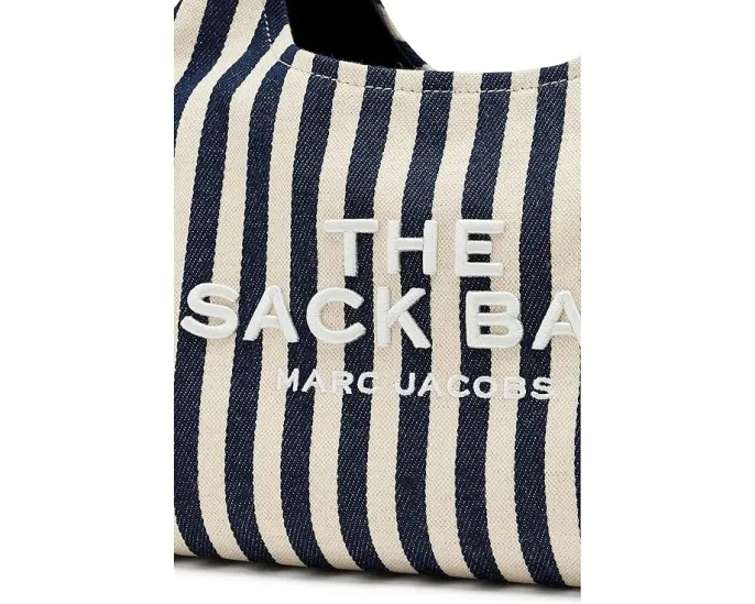 Сумка Marc Jacobs из полосатого холста с поясным ремнём