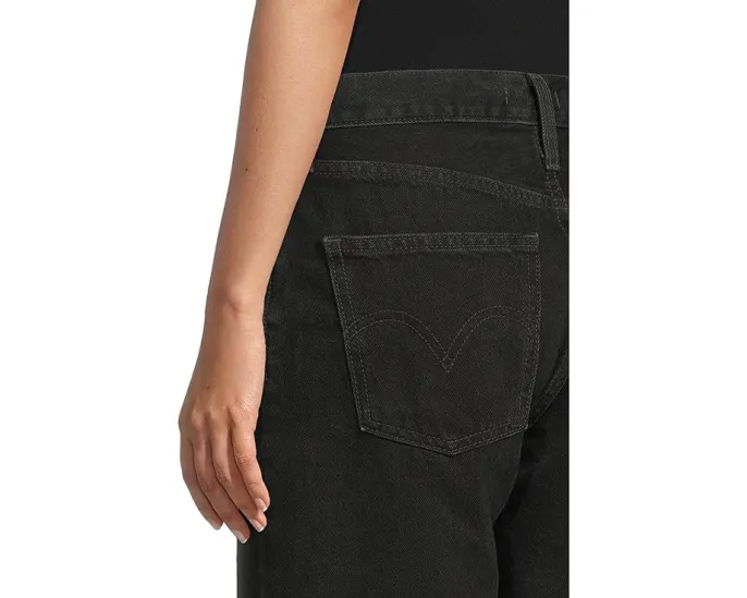 Джинсы Levi's Dad Jean с резинкой на талии и прямым кроем