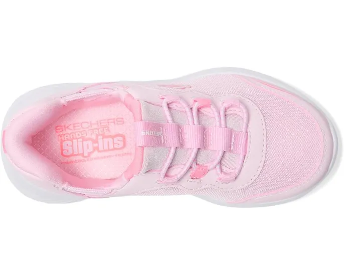 Кроссовки Skechers Hands Free Slip Ins Bounder Simple Cute для малышей с технологией Heel Pillow