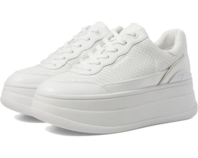 Кроссовки MICHAEL Michael Kors Hayes на шнуровке с массивной подошвой и тиснением под змею