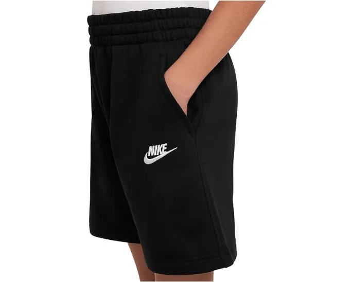 Детские шорты Nike Kids Sportswear Club Fleece French Terry с карманами