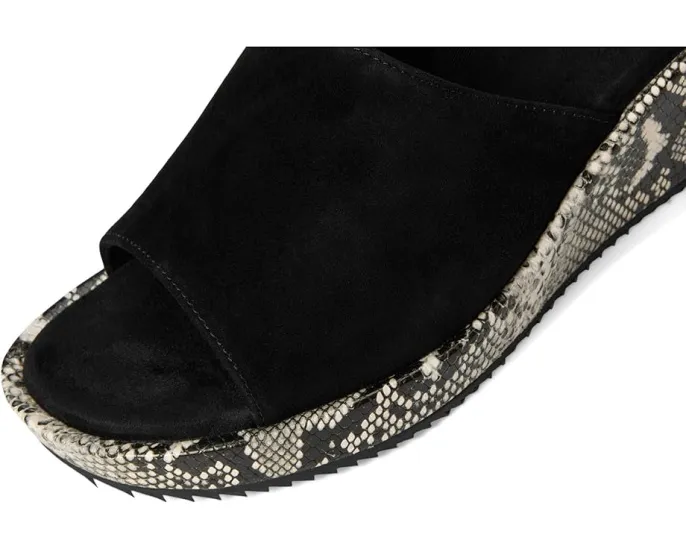 Сандалии Vaneli Calla на платформе с открытым носком и верхом из нубука