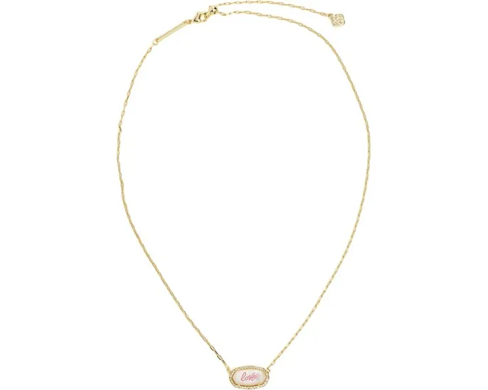 Короткое колье Kendra Scott Elisa с паве-обрамлением