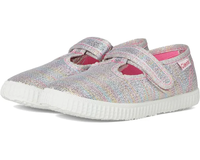 Детские туфли Cienta Kids Shoes 50083 с текстильным верхом и застежкой на липучке