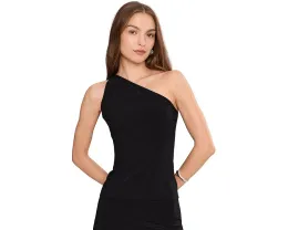 Топ Norma Kamali с одним плечом и облегающим кроем для вечерних образов