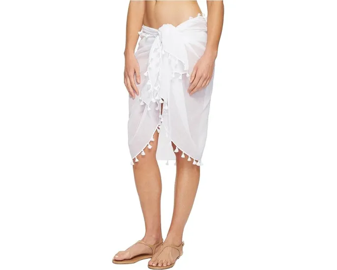 Seafolly парео Cotton Gauze Sarong из полупрозрачного хлопка
