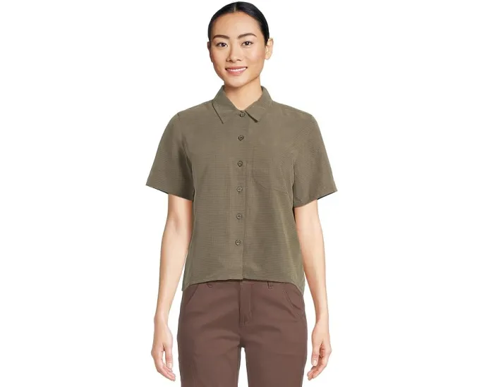 Женская рубашка Royal Robbins Desert Pucker с коротким рукавом из TENCEL Modal