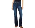 Ariat Real High-Rise джинсы Ballary Bootcut с клешем и переработанным полиэстером