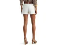 Хлопковые шорты Lauren Ralph Lauren Pleated Double-Faced с высокой талией
