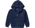 Толстовка с капюшоном из хлопкового флиса Polo Ralph Lauren для маленьких детей